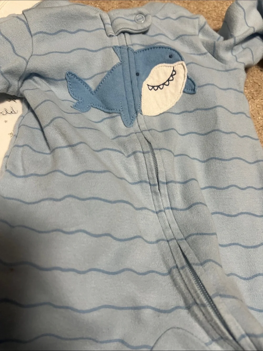 Baby Boy Sleeper Bundle 0-3M & 3M | Carter’s, Little Me, Kyle + Deena | 5 Pieces